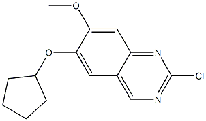 2-chloro-6-(cyclopentyloxy)-7-methoxyquinazoline