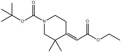 1-Boc-4-(2-ethoxy-2-oxoethylidene)-3,3-diMethylpiperidine