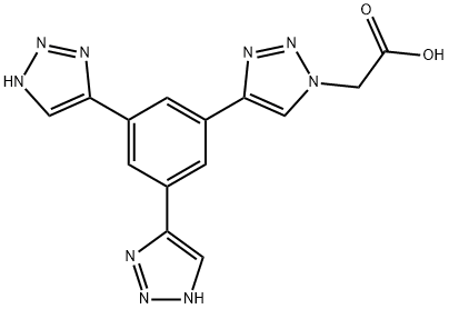 {4-[3,5-Bis-(1-carbonylMethyl-1H-[1,2,3]triazol-4-yl)-phenyl]-[1,2,3]triazol-1-yl}- acetic acid