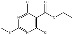 4,6-Dichloro-2-(methylthio)-5-Pyrimidinecarboxylic  acid  ethyl  ester