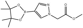 methyl 2-(4-(4,4,5,5-tetramethyl-1,3,2-dioxaborolan-2-yl)-1H-pyrazol-1-yl)acetate
