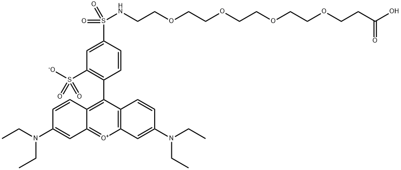 Lissamine Rhodamine B sulfonamide-dPEG4-acid(Inner Salt)