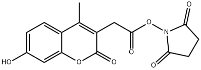 4-METHYLUMBELLIFERONE-3-ACETIC ACID N-SUCCINIMIDYL ESTER