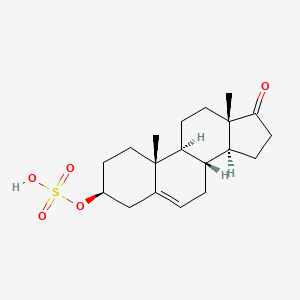 10,13-dimethyl-17-oxo-3-sulfooxy-1,2,3,4,7,8,9,11,12,14,15,16-dodecahydrocyclopenta[a]phenanthrene