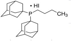 Di(1-adamantyl)-n-butylphosphine hydriodide